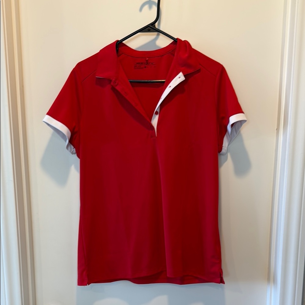 Nike Red Polo Shirt